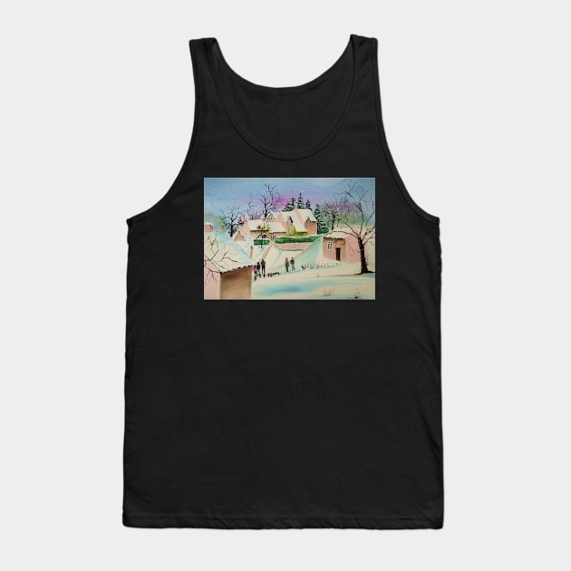 Winter Time Tank Top by FrancesArt